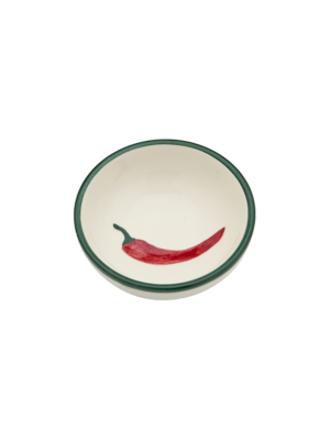 Tapas Bowl Peperoncino. A little spice. The tapas bowl with pepper illustration brings a playful and spicy touch to your ...