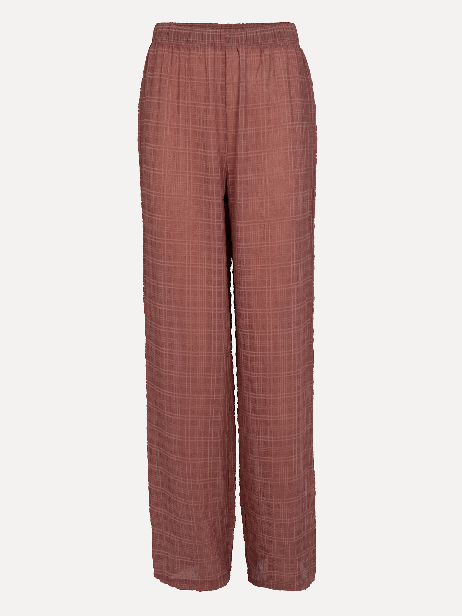 Les Soeurs gestructureerde broek Ces 2. Take it slow. De broek valt los en volgt je beweging zonder moeite, terwijl de su...