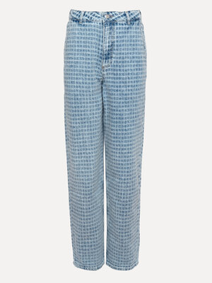 denim à texture Gigi