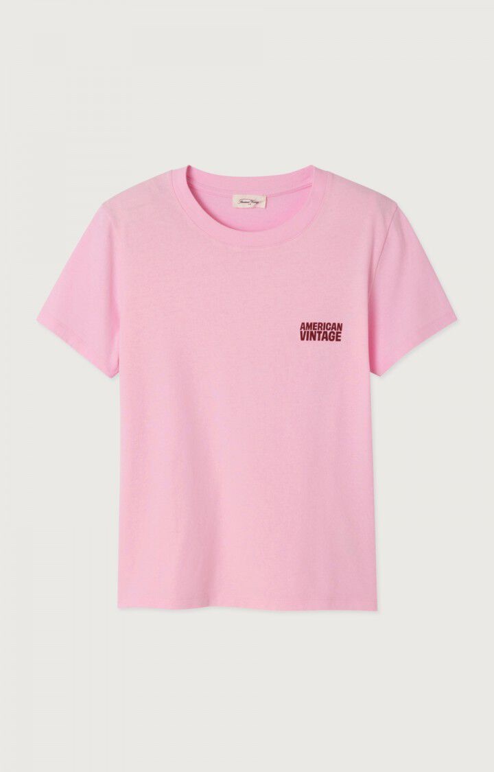 American Vintage t-shirt ajusté Ykobow 2. Une teinte douce qui attire immédiatement le regard. Ce t-shirt avec un logo di...