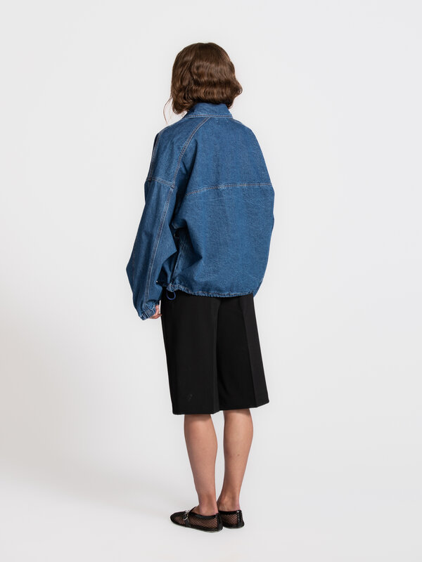 Edited Denim Jacket Jilian Blue Denim | Les Soeurs