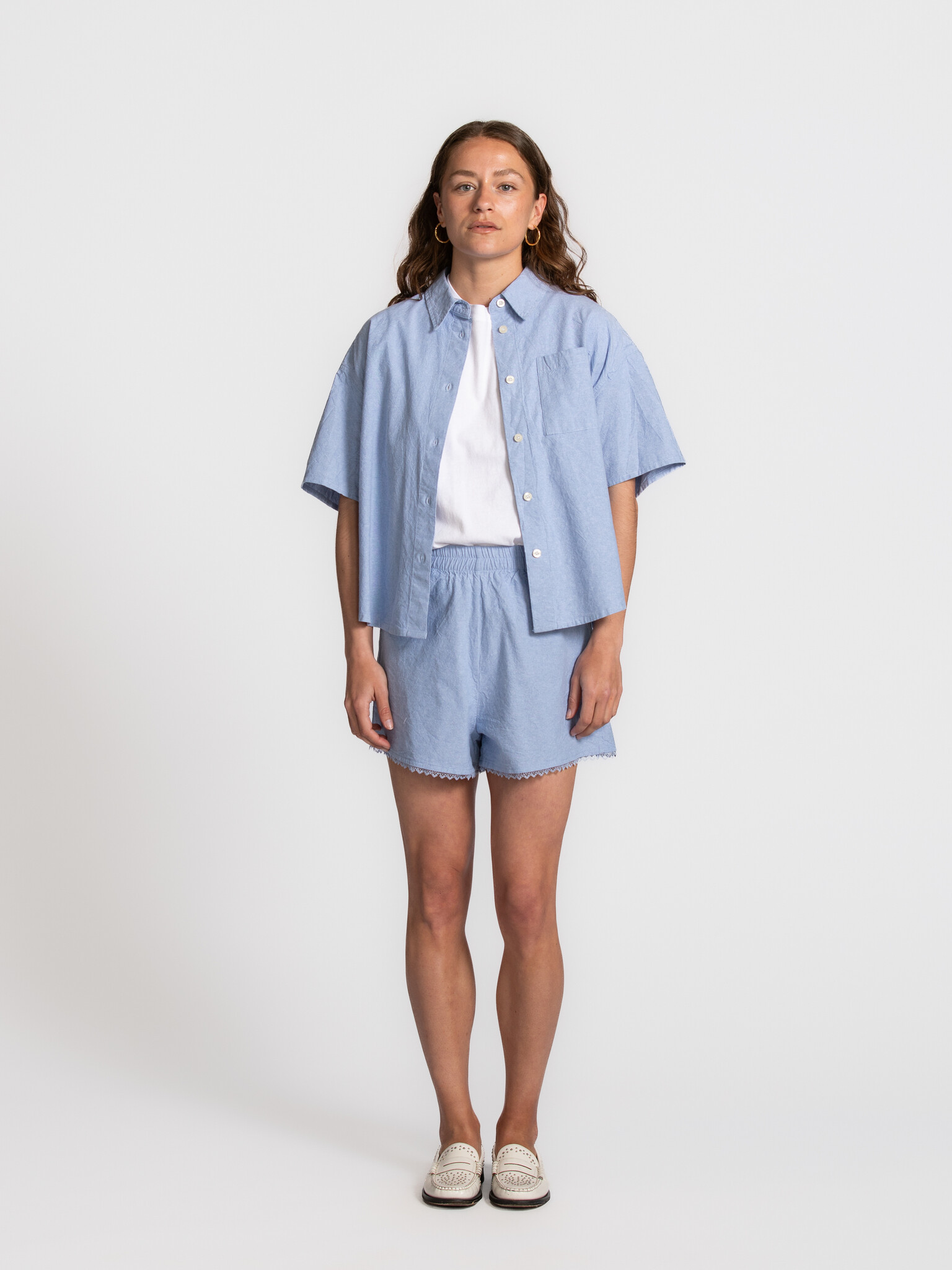 American Vintage chemise Feoly 3. Une chemise qui bouge naturellement avec vous. Sa coupe ample et son toucher léger en f...