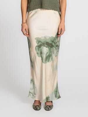 Skirt Aninda. Where florals meet elegance. This skirt combines a soft floral print with a flowing silhouette. The lightwe...
