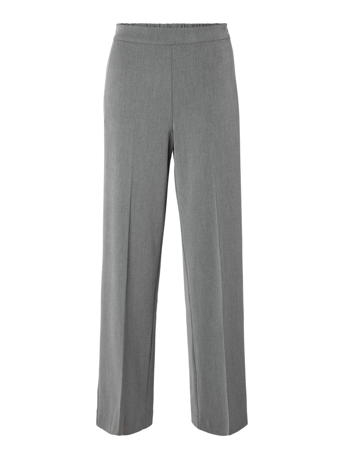Selected Pantalon large Emma Tara 7. Ce pantalon gris est un basique polyvalent indispensable. Sa matière fluide et sa co...