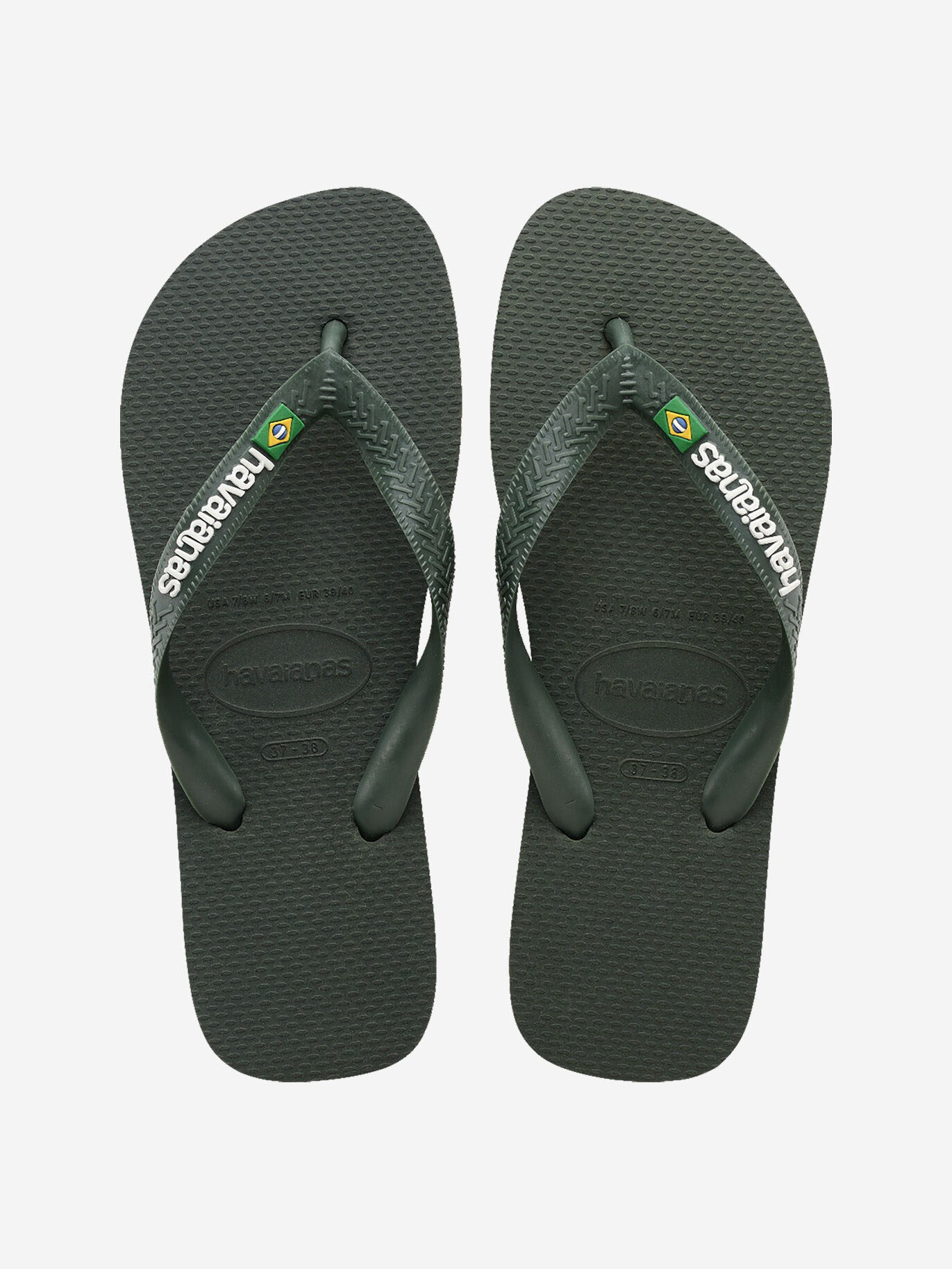Havaianas Brasil Logo 1. You slip them on and you’re off. These slippers belong to days without plans, where everything u...