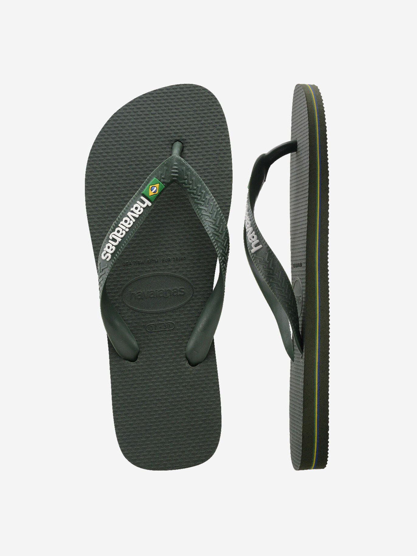 Havaianas Brasil Logo 2. You slip them on and you’re off. These slippers belong to days without plans, where everything u...