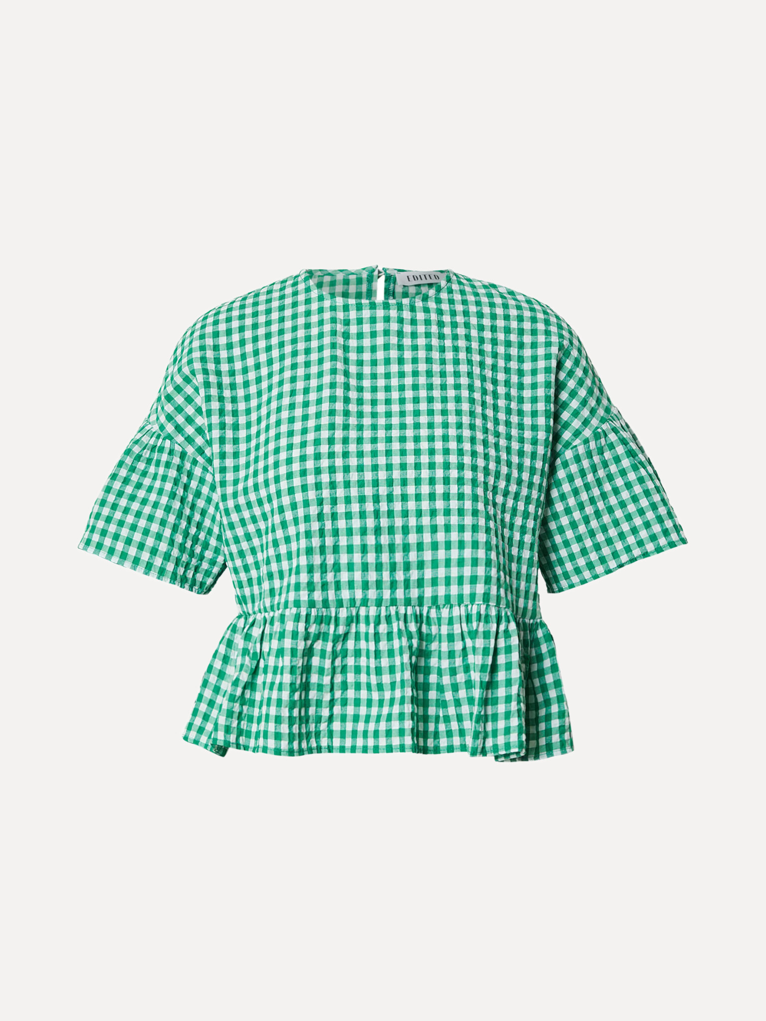 Edited blouse vichy Tuala 2. Frais, ludique et un peu audacieux. La blouse associe une coupe légère à un imprimé vichy jo...