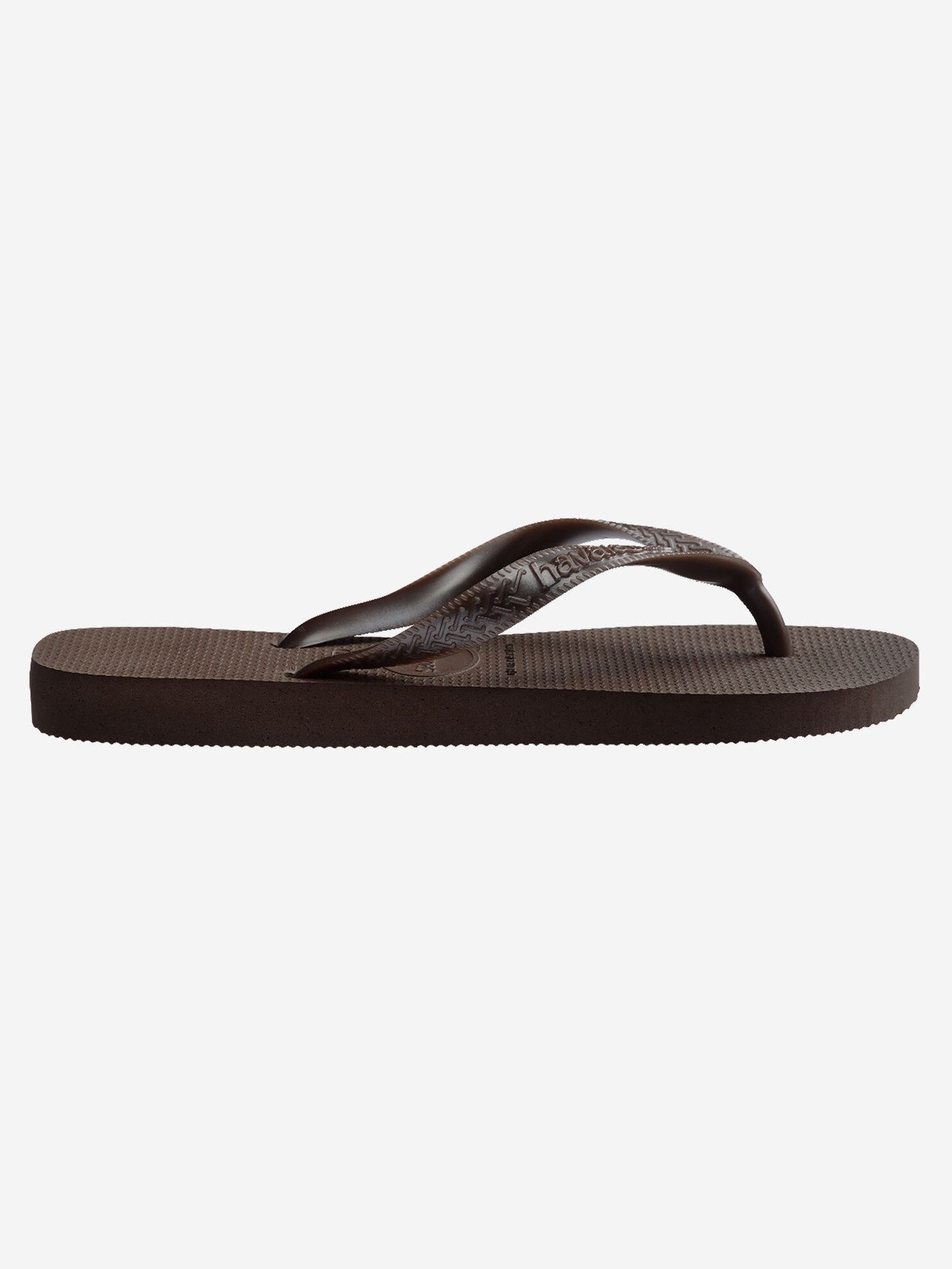 Havaianas Top Tiras 2. No fuss, just go. These slippers in a warm brown tone naturally match what you wear and where you'...