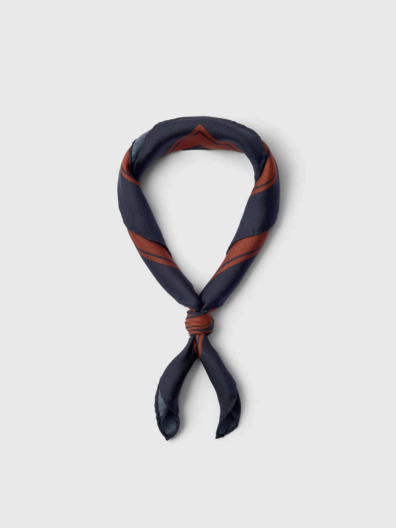 Selected silk scarf Sara 3. A small touch, a big difference. Soft silk and deep tones bring that typical Parisian finesse...
