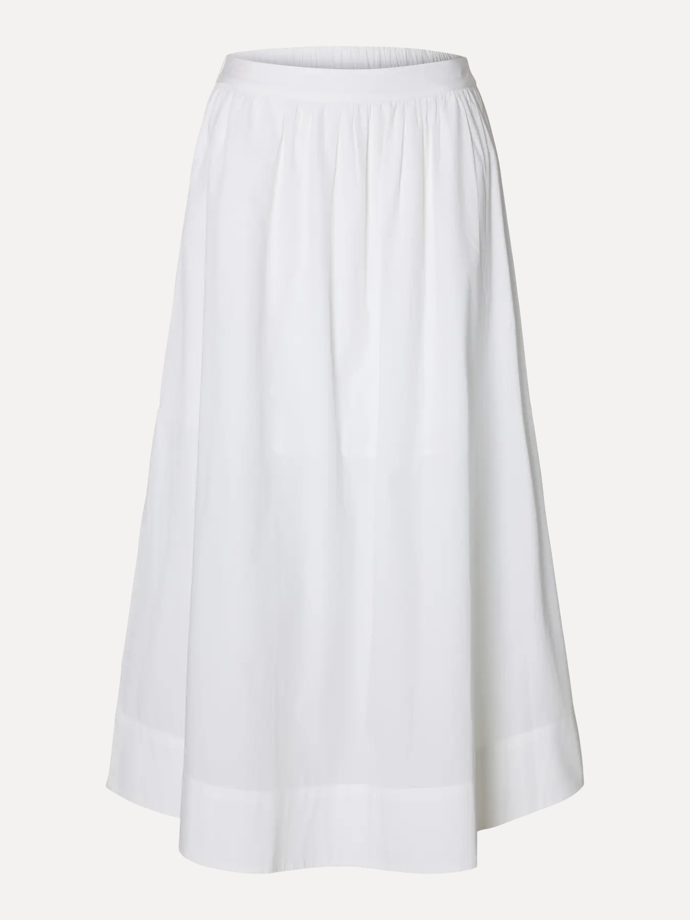 Selected maxi skirt Blair 2. The fluid fabric and flowing length give this skirt a calm, elegant look. It falls loosely a...