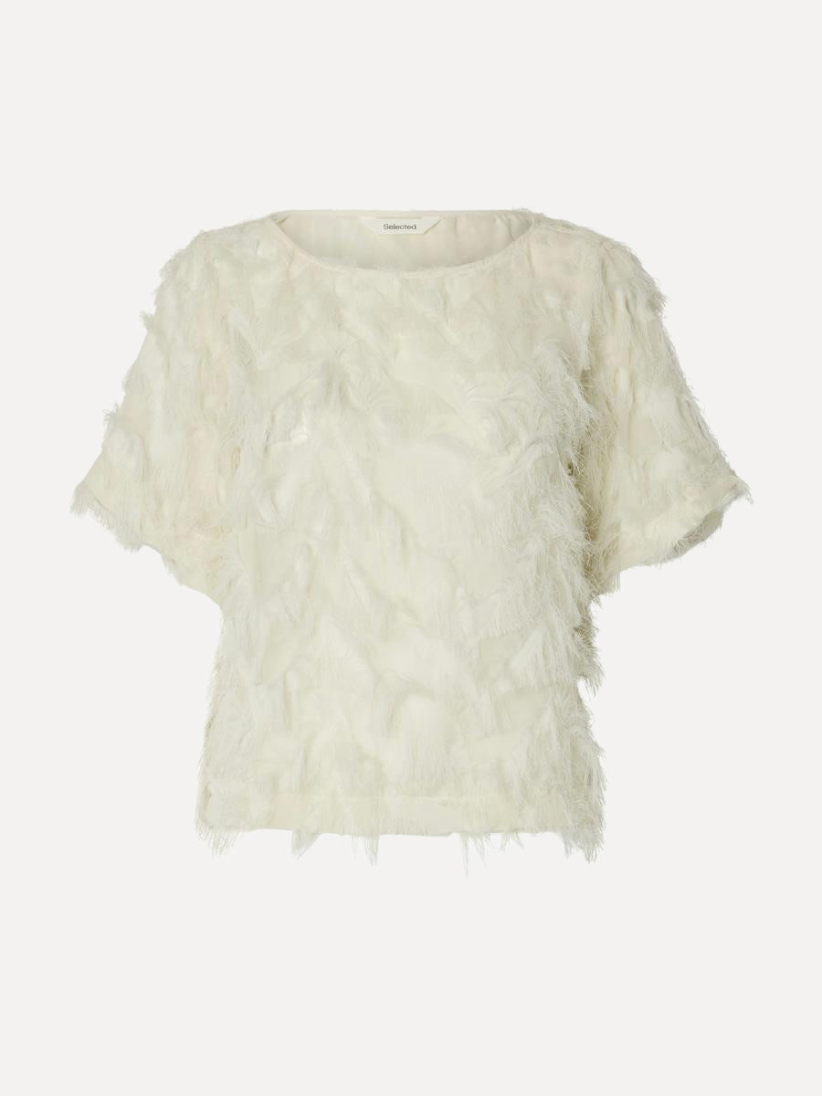 Selected blouse MyLine 2. A statement piece that elevates your look. The layered finish creates a lively effect, turning ...