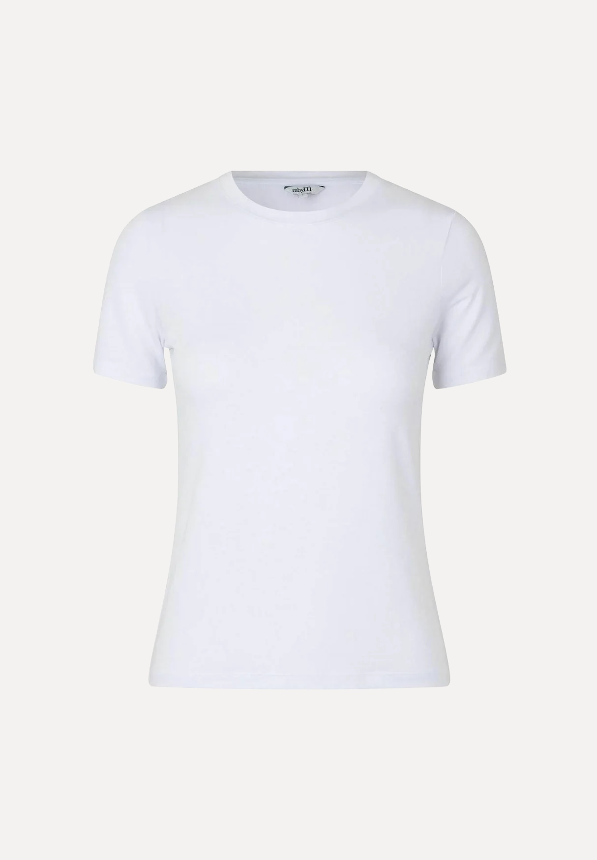 MBYM T-shirt coupe ajustée Julie 2. Votre indispensable au quotidien. Ce basique est une pièce qui fonctionne toujours : ...