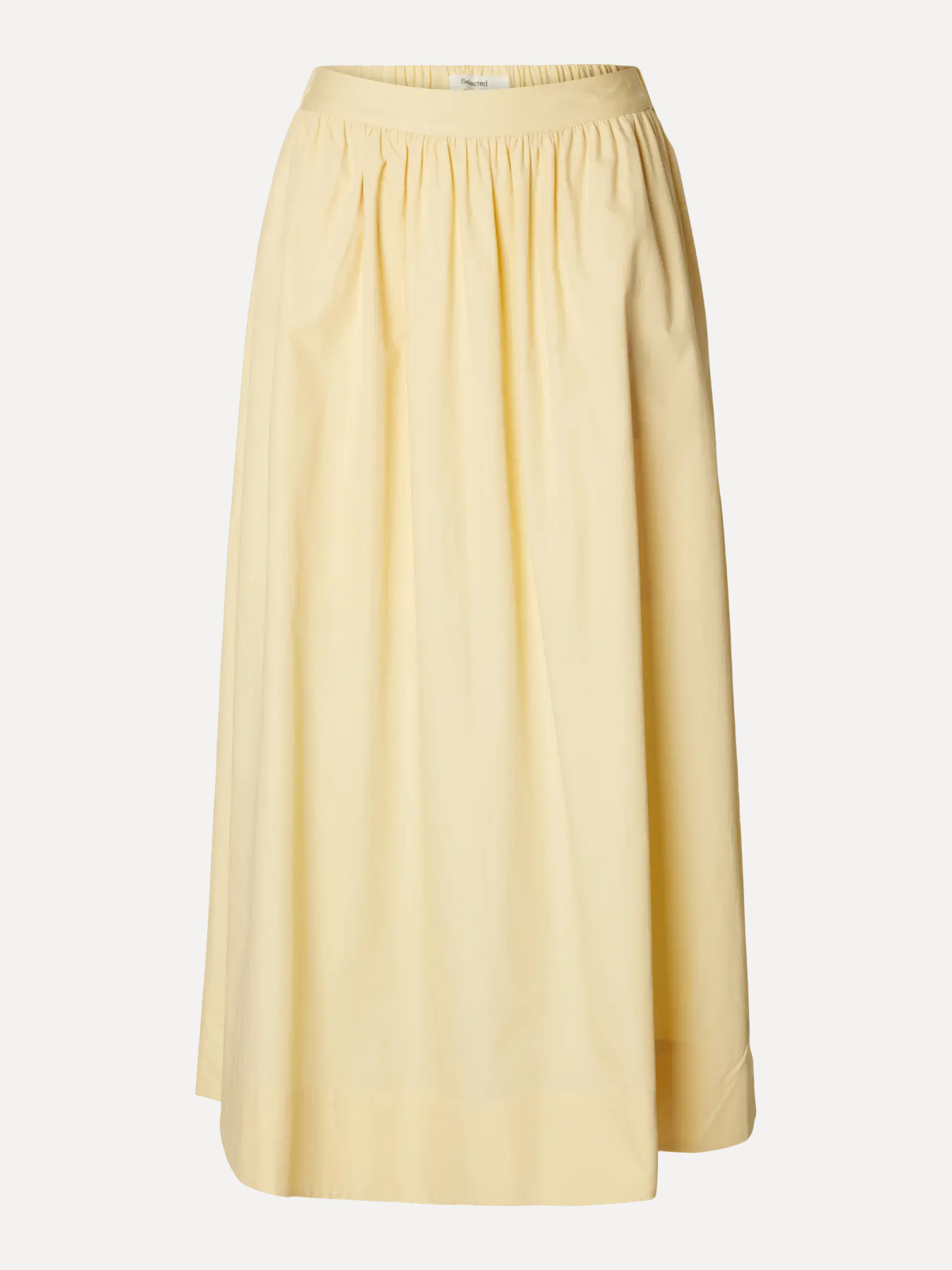 Selected maxi rok Blair 2. Een tafel in de zon, precies waar je wil zijn. Deze rok beweegt licht met elke stap en voelt m...