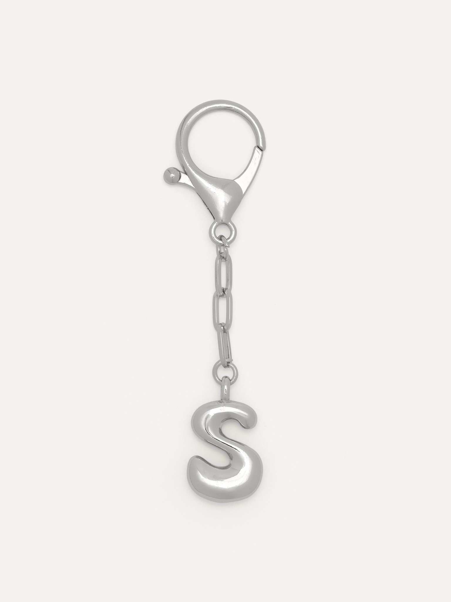 Les Soeurs Key Chain Balloon Letter 3. Something small, with meaning. This letter makes it personal, as if you carry a pi...