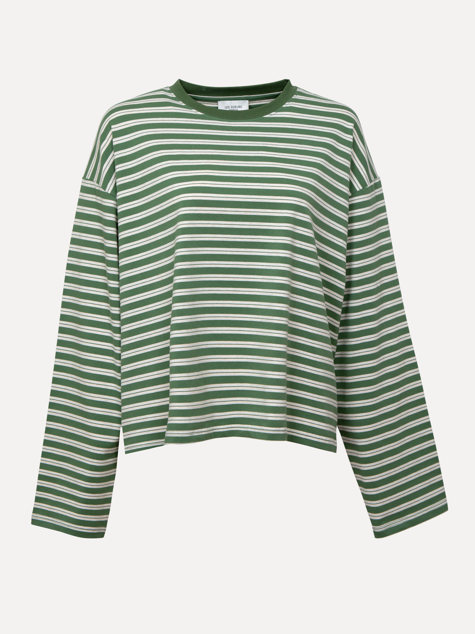 Les Soeurs T-shirt manches longues rayé Grace 1. Une couleur fraîche peut faire toute la différence. Ce t-shirt à manches...