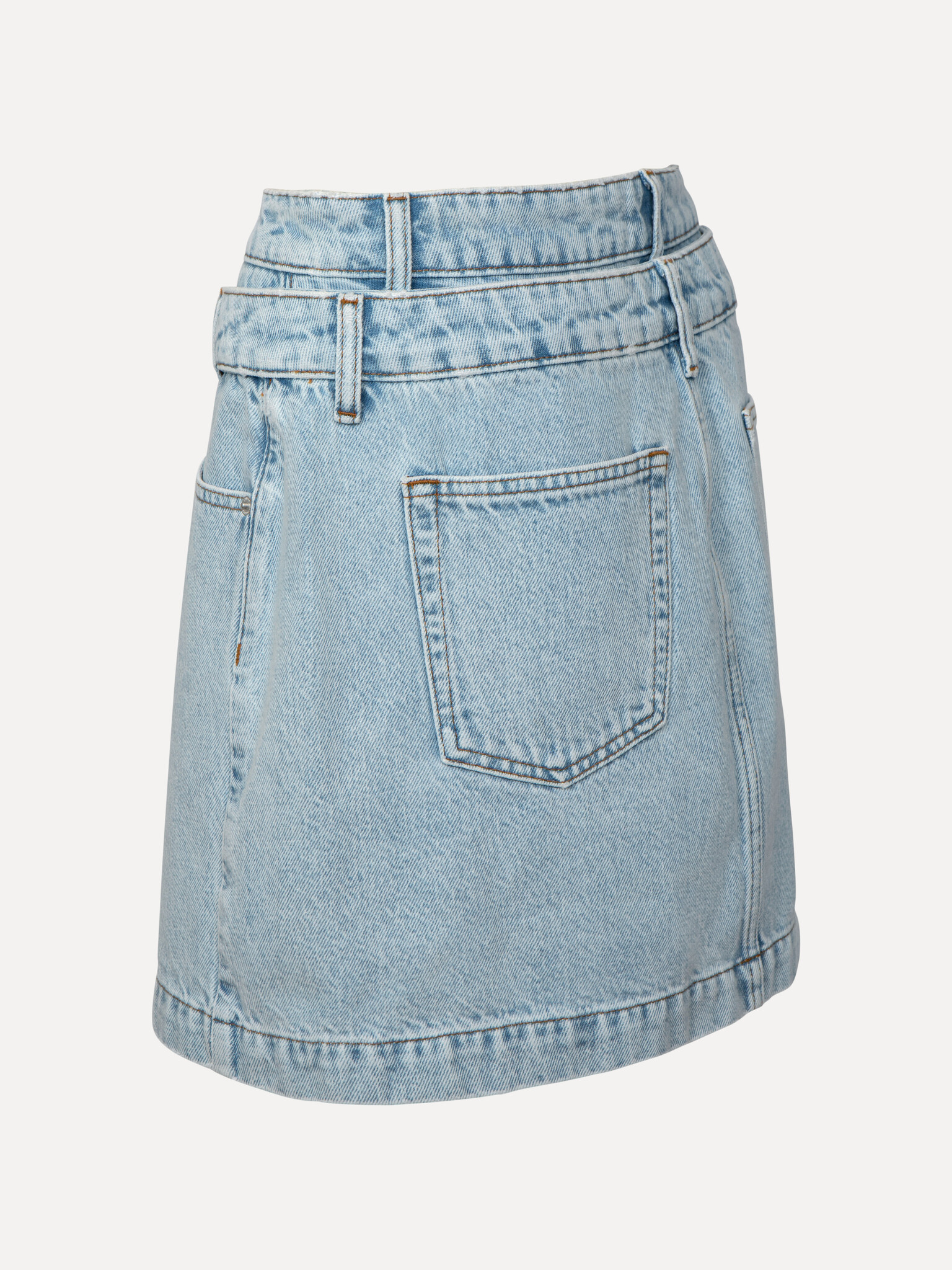 Les Soeurs double waistband rok Ginger 4. Het zijn vaak de onverwachte details die een klassieker nieuw leven inblazen. D...