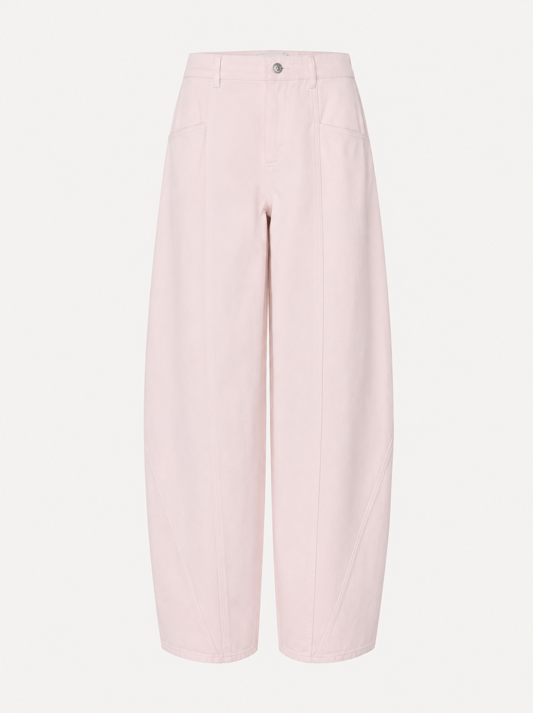 MBYM balloon jeans Almira Lalette 2. Deze balloon jeans bewijst dat denim niet altijd blauw hoeft te zijn. De zachte roze...