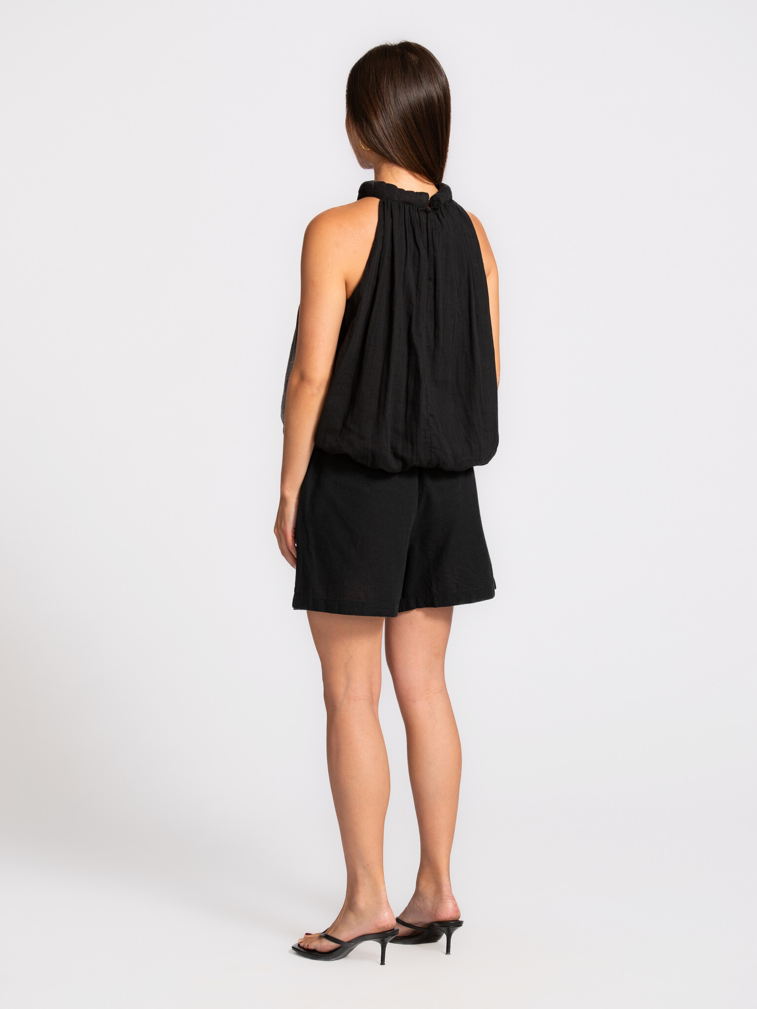 Selected sleeveless top Annie 6. Less sleeves, more ease. This sleeveless top feels light and has a soft, feminine look. ...