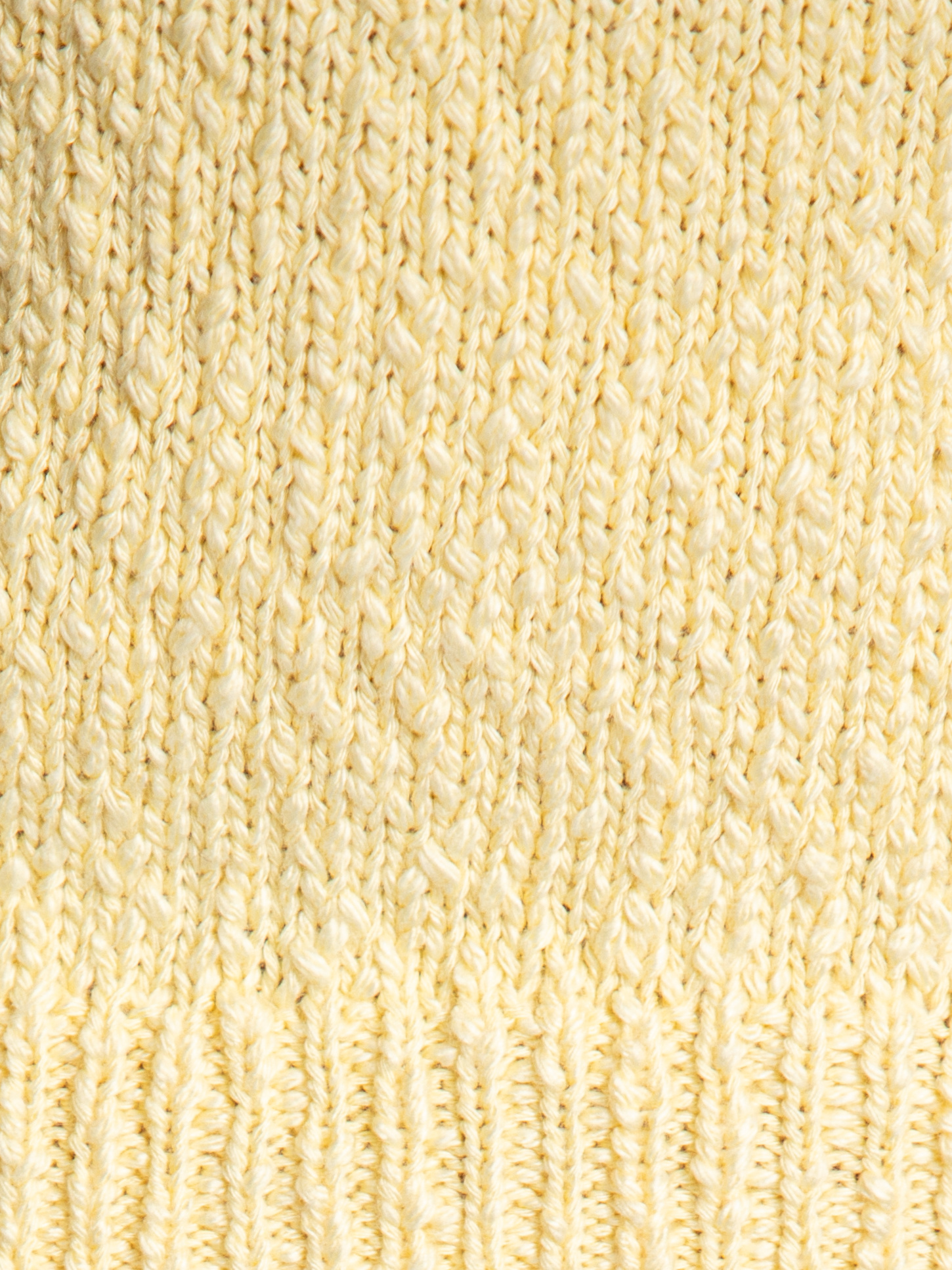 Edited knitted top  Sana 6. A touch of sunshine. The soft butter-yellow shade and knitted texture bring an instant touch ...