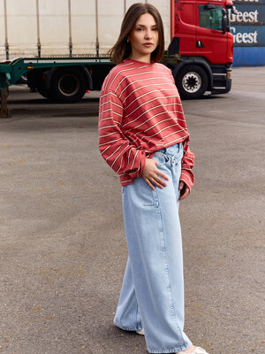 jean balloon double waistband Marlene