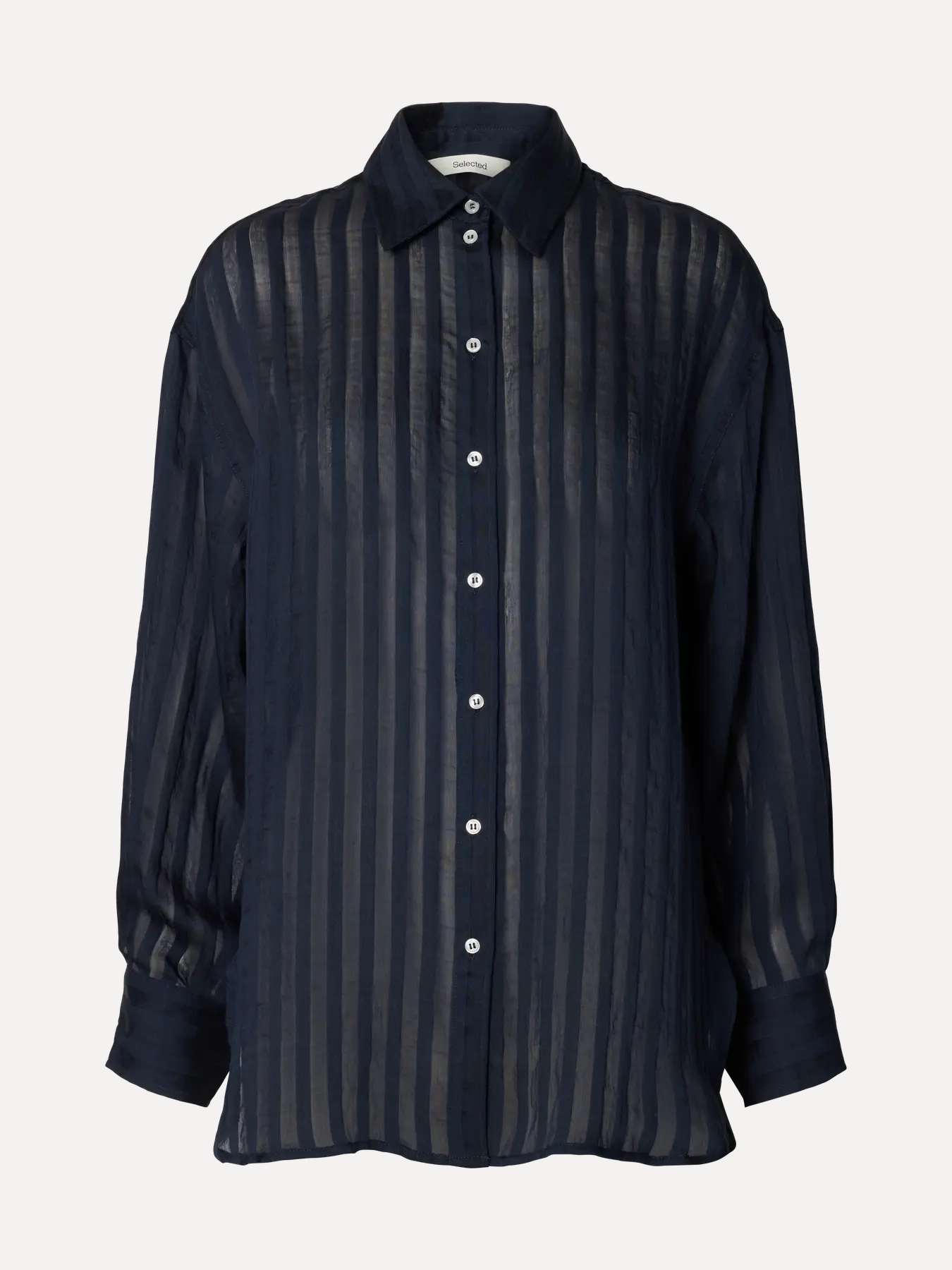 Selected Oversized Striped Shirt Toran 1. 