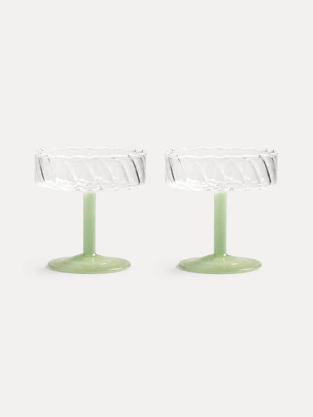 &klevering Coupe Twirl Set of 2 1. 