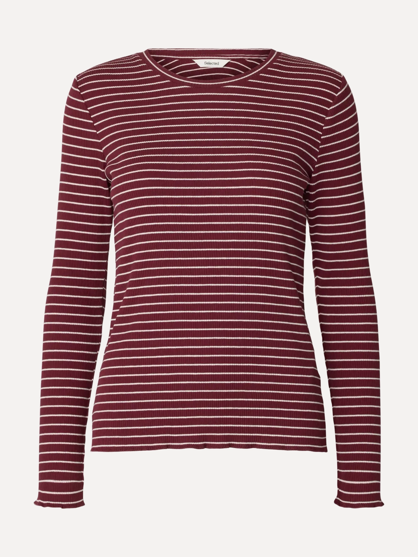 Selected striped longsleeve Anna 1. 