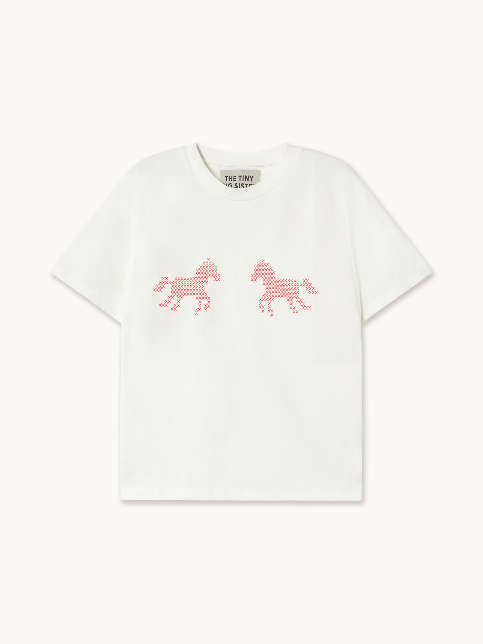 The tiny big sister T-shirt horses 1. 