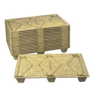 Houtvezelpallet F86 1200x800x120mm - Licht, Nestbaar