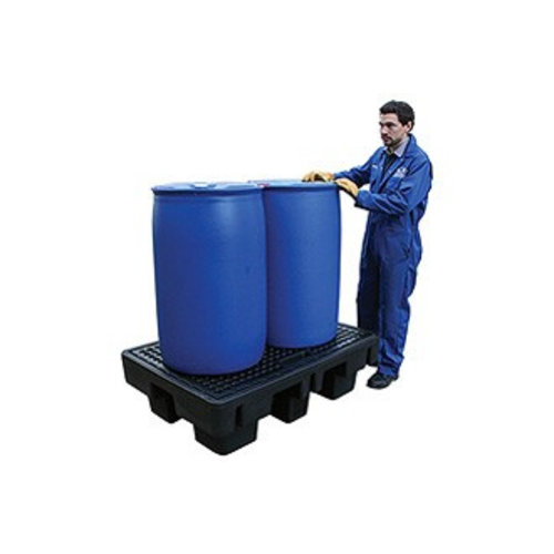 Lekrooster 1215x815mm voor EuroSump lekbak -geschikt voor 2 vaten