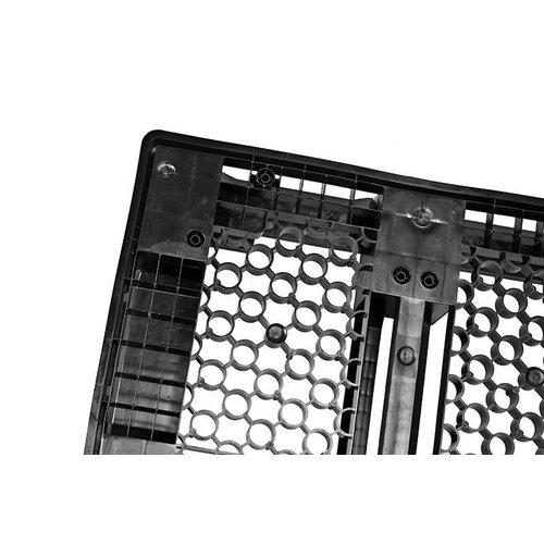 Kunststof pallet 1200x1000x160mm - 1500 kg, open dek