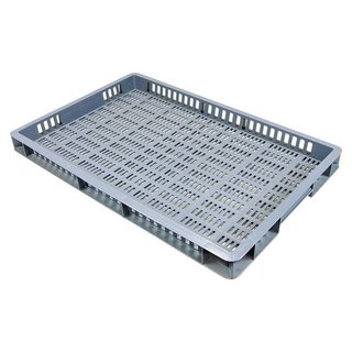 Euronorm stapelbak 600x400x50mm - geperforeerd