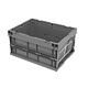 Bac plastique pliable 396x297x214mm - empilable
