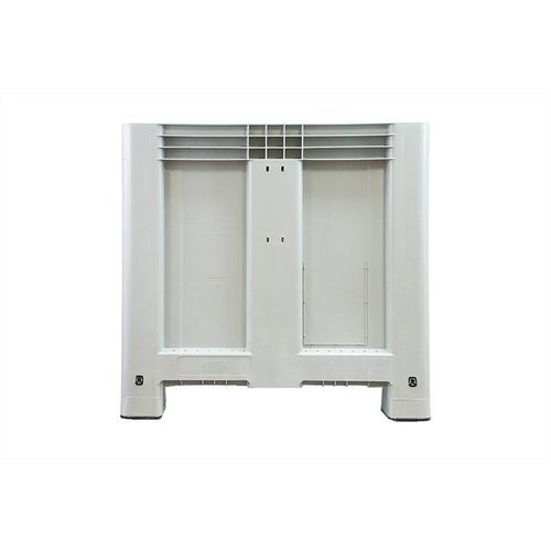 Palletbox 1200x800x800mm - 4 poten, gesloten