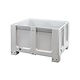Palletbox 1200x1000x760mm - 4 poten, gesloten