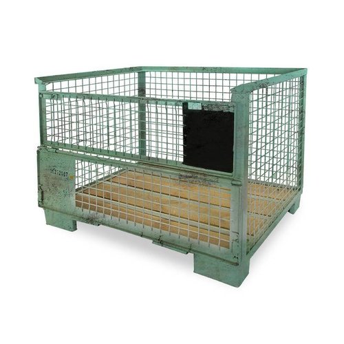 DIN Gitterbox 1240x835x970mm - Gebruikt, UIC Norm 435-3