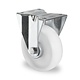 Bokwiel PP Ø 100 mm - met rollager, 100 kg