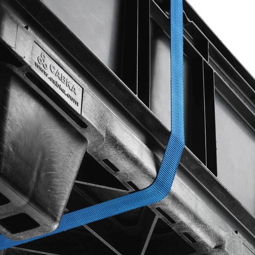 Kunststof display pallet 800x600x130mm - 1000 kg, nestbaar