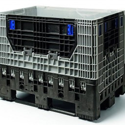 Inklapbare palletbox 1200x800x950 - gebruikt