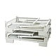 Inklapbare gitterbox 1240x830x970mm -  Nieuw