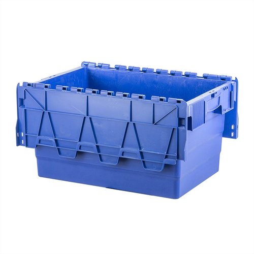 Bac plastique avec couvercle empilable 600x400x320mm