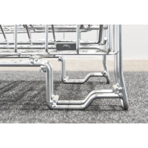 Inklapbare metalen draadcontainer 1200x1000x1200mm - verzinkt