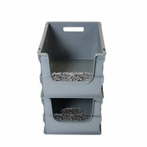 Bac norme Europe en plastique 400x300x235mm -  PP plastique