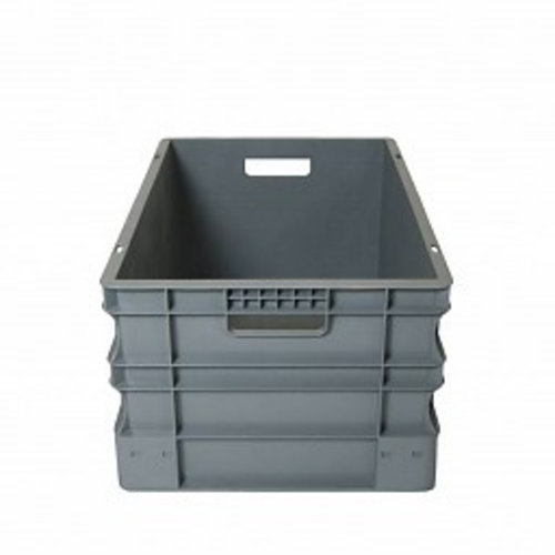 Euronorm stapelbak 600x400x290mm - 55 liter, gesloten