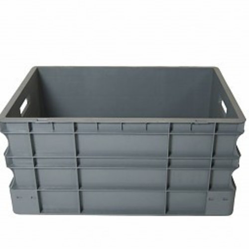 Euronorm stapelbak 600x400x290mm - 55 liter, gesloten