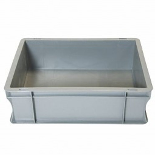 Euronorm stapelbak 400x300x120mm - 10 liter, gesloten