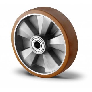 Roue robuste de 125 mm de diamètre pour chariot industriel