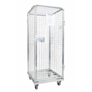 Anti-diefstal rolcontainer 800x710x1800mm - 4-heks insteekhekken