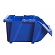 Magazijnbak 195x125x100mm - stapelbaar, met grijpopening