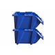 Magazijnbak 195x125x100mm - stapelbaar, met grijpopening